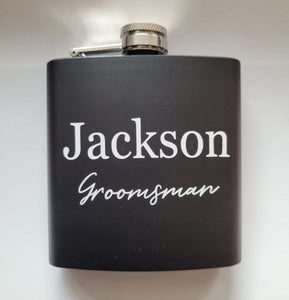 Hip Flask - Black