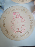 3D Baby Detailed Plaque