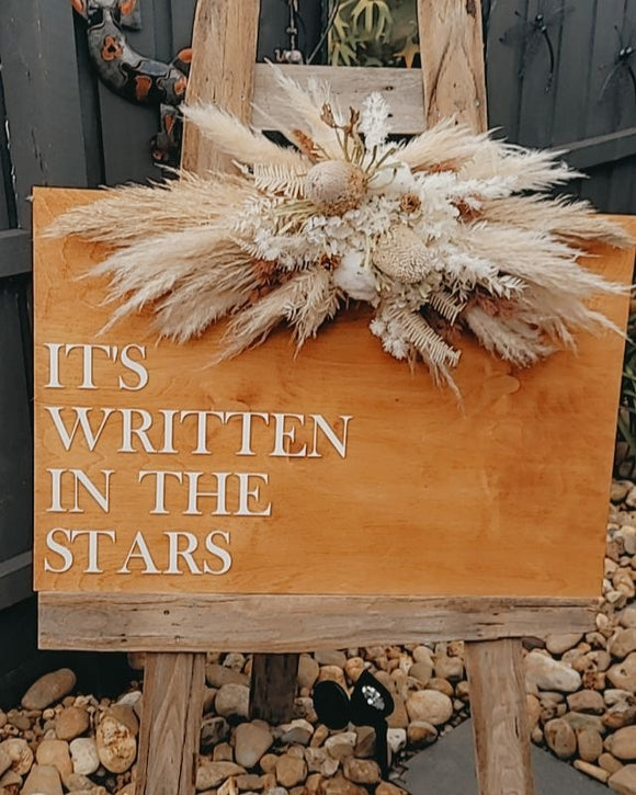 It's Written In The Stars - Welcome Sign